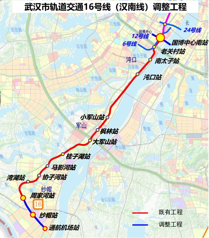 武汉地铁16号线最新线路图，城市发展的脉搏与未来展望