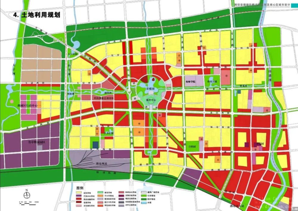 潍坊高铁城最新规划图