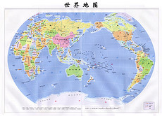 世界地图2022年高清最新版