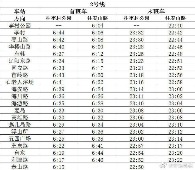 周康6路最新时刻表