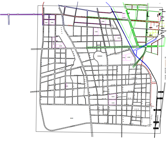 菏泽市最新道路规划图
