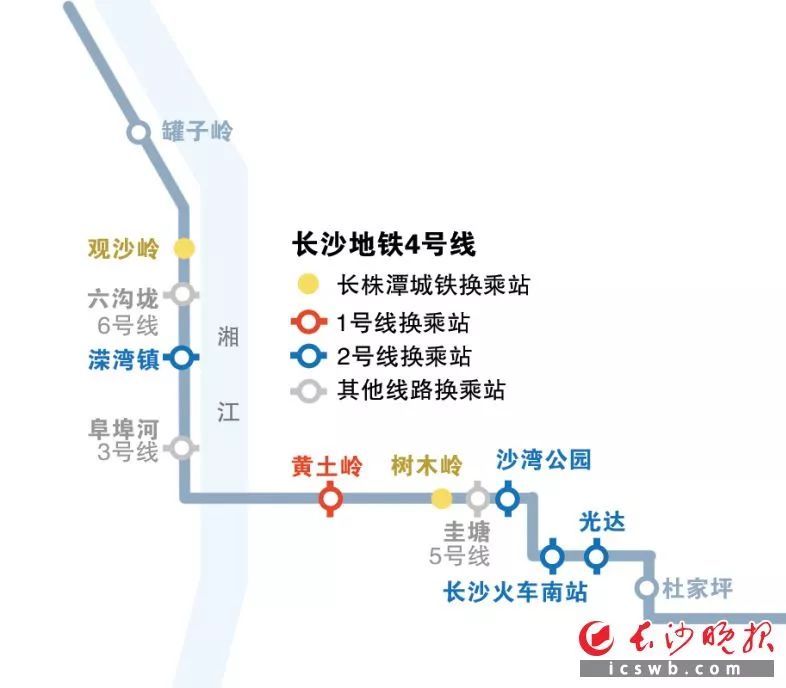 长沙地铁4号线最新消息